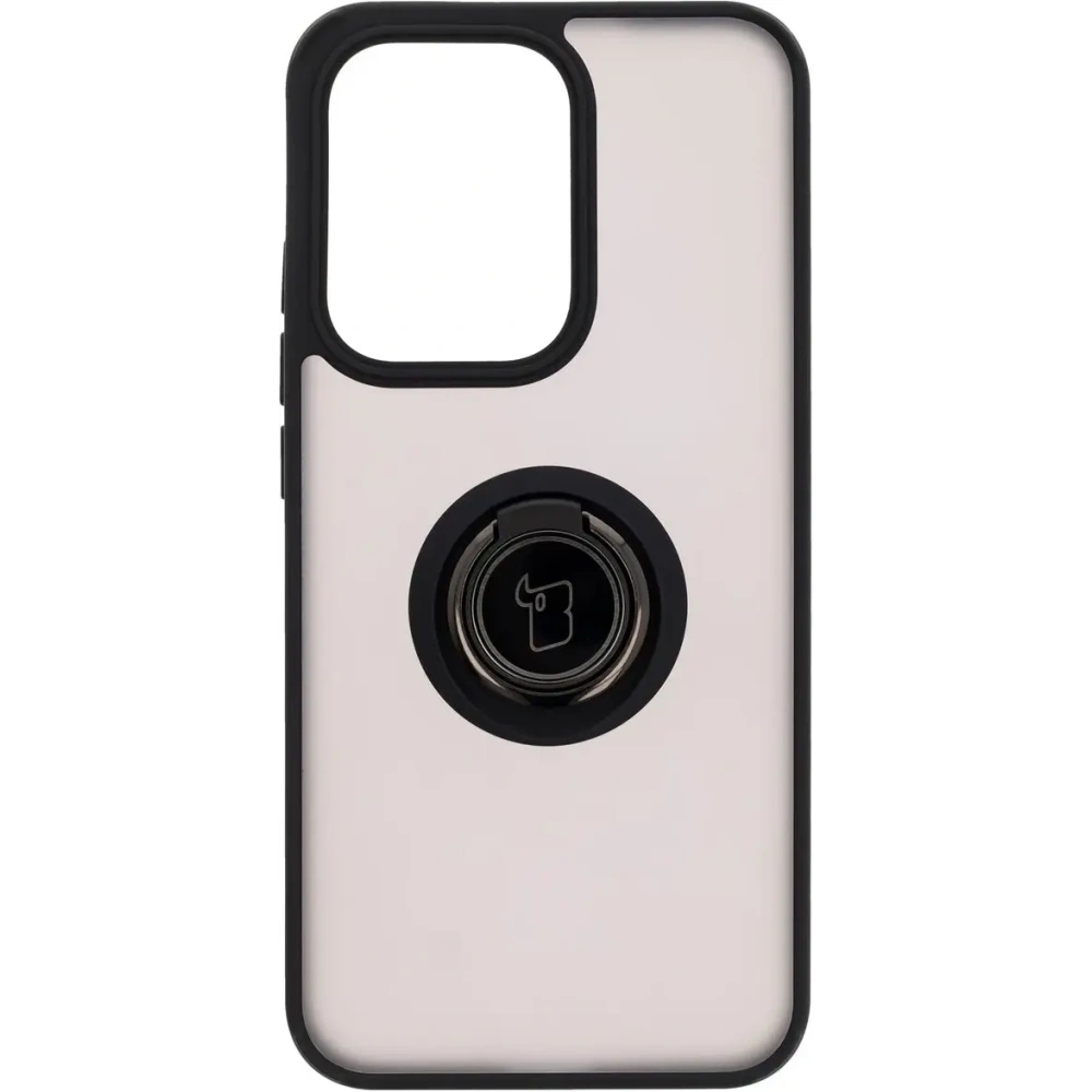 Wholesale Bizon Case Hybrid Ring Oppo Reno13 smoky with a black frame - BIZ8996 - {ean13} - Hurt
