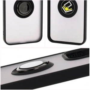 Hurtownia GSM - Carcasa hibrid Bizon Ring Oppo Reno13 fumurie cu un cadru negru - BIZ8996 - {ean13} - Hurt