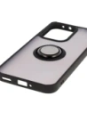 Wholesale Bizon Case Hybrid Ring Oppo Reno13 smoky with a black frame - BIZ8996 - {ean13} - Hurt