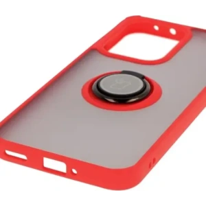 Hurtownia GSM - Bizon Case Hybrid Gyűrű Oppo Reno13 füstös piros kerettel - BIZ8997 - {ean13} - Hurt
