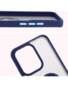 Wholesale Bizon Case Hybrid Ring Oppo Reno13 smoky with a blue frame - BIZ8998 - {ean13} - Hurt