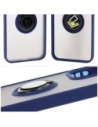 Wholesale Bizon Case Hybrid Ring Oppo Reno13 smoky with a blue frame - BIZ8998 - {ean13} - Hurt