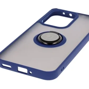 Hurtownia GSM - Bizon Case Hybrid Gyűrű Oppo Reno13 füstös színben, kék kerettel - BIZ8998 - {ean13} - Hurt