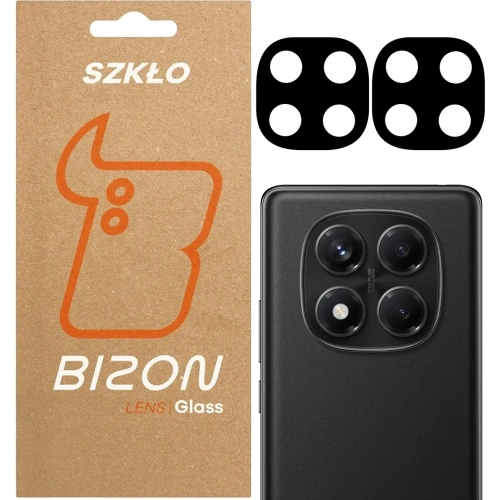 Szkło na aparat Bizon Glass Silk Lens do Xiaomi Redmi Note 14 Pro 4G [2 PACK]