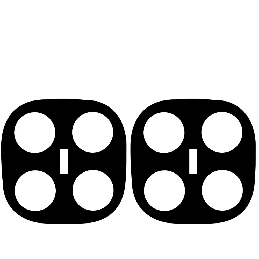 Hurtownia GSM - Szkło na aparat Bizon Glass Silk Lens do Xiaomi Redmi Note 14 Pro Plus 5G [2 PACK] - BIZ9001 - {ean13} - Hurt