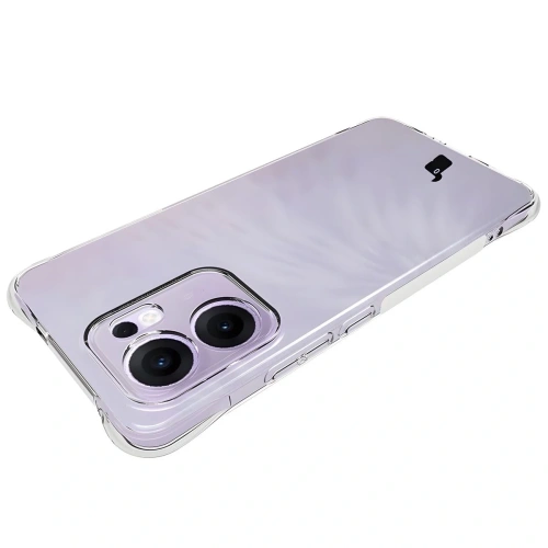 Elastyczne etui Bizon Case Salpa do Oppo Reno13 F przezroczyste