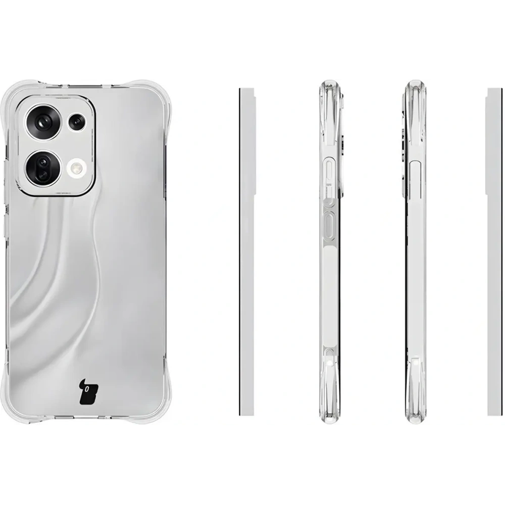 Hurtownia GSM - Elastyczne etui Bizon Case Salpa do Oppo Reno13 przezroczyste - BIZ9005 - {ean13} - Hurt