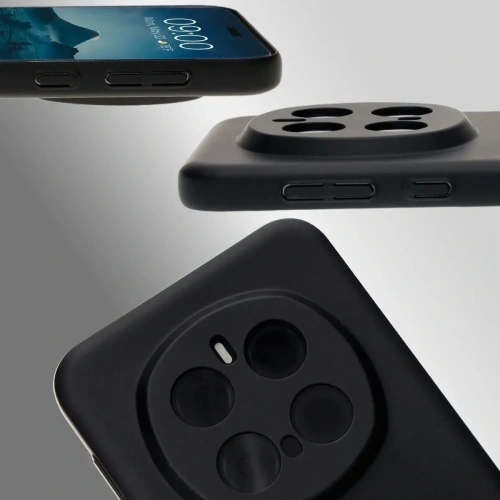 Etui Bizon Case Łupka do Honor Magic7 Pro czarne