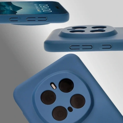 Etui Bizon Case Łupka do Honor Magic7 Pro niebieskie