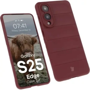 Wholesale Bizon Case Tur Samsung Galaxy S25 Edge burgundy - BIZ9015 - {ean13} - Hurt