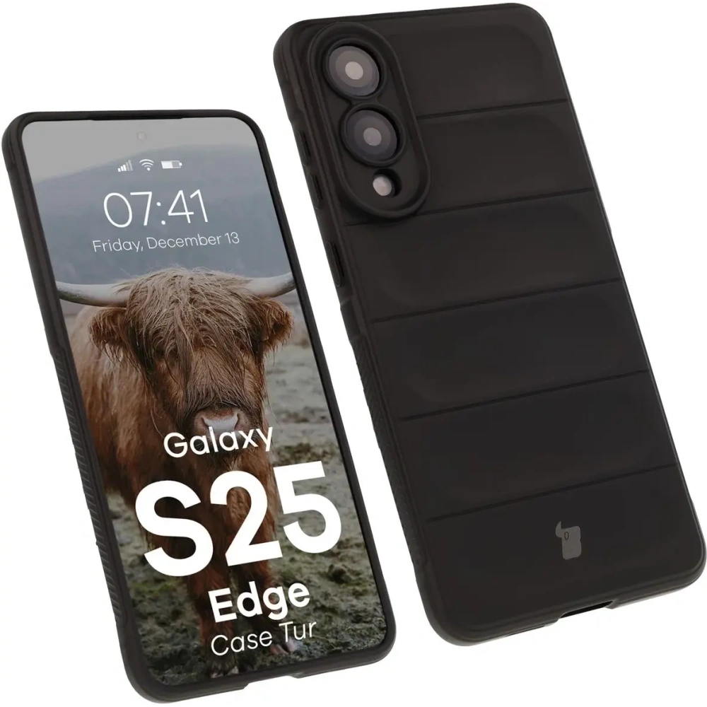 Hurtownia GSM - Bizon Case Tur Samsung Galaxy S25 Edge fekete - BIZ9016 - {ean13} - Hurt