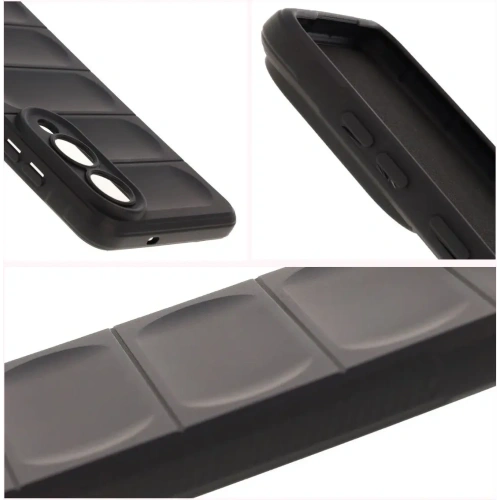 Pancerne etui Bizon Case Tur do Samsung Galaxy S25 Edge czarne