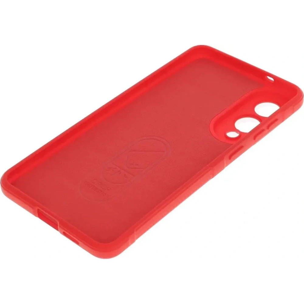 Hurtownia GSM - Pancerne etui Bizon Case Tur do Samsung Galaxy S25 Edge czerwone - BIZ9017 - {ean13} - Hurt