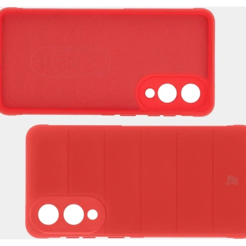 Pancerne etui Bizon Case Tur do Samsung Galaxy S25 Edge czerwone