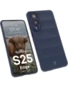 Bizon Case Tur Samsung Galaxy S25 Edge sötétkék