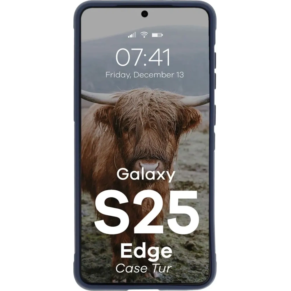 Wholesale Bizon Case Tur Samsung Galaxy S25 Edge navy blue - BIZ9018 - {ean13} - Hurt