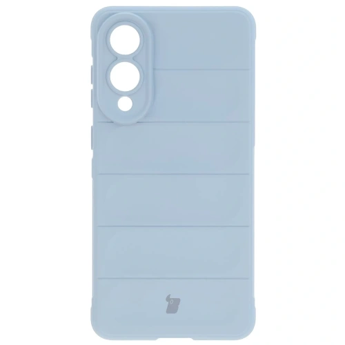 Pancerne etui Bizon Case Tur do Samsung Galaxy S25 Edge jasnoniebieskie