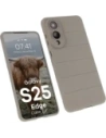 Bizon Case Tur Samsung Galaxy S25 Edge hellgrau