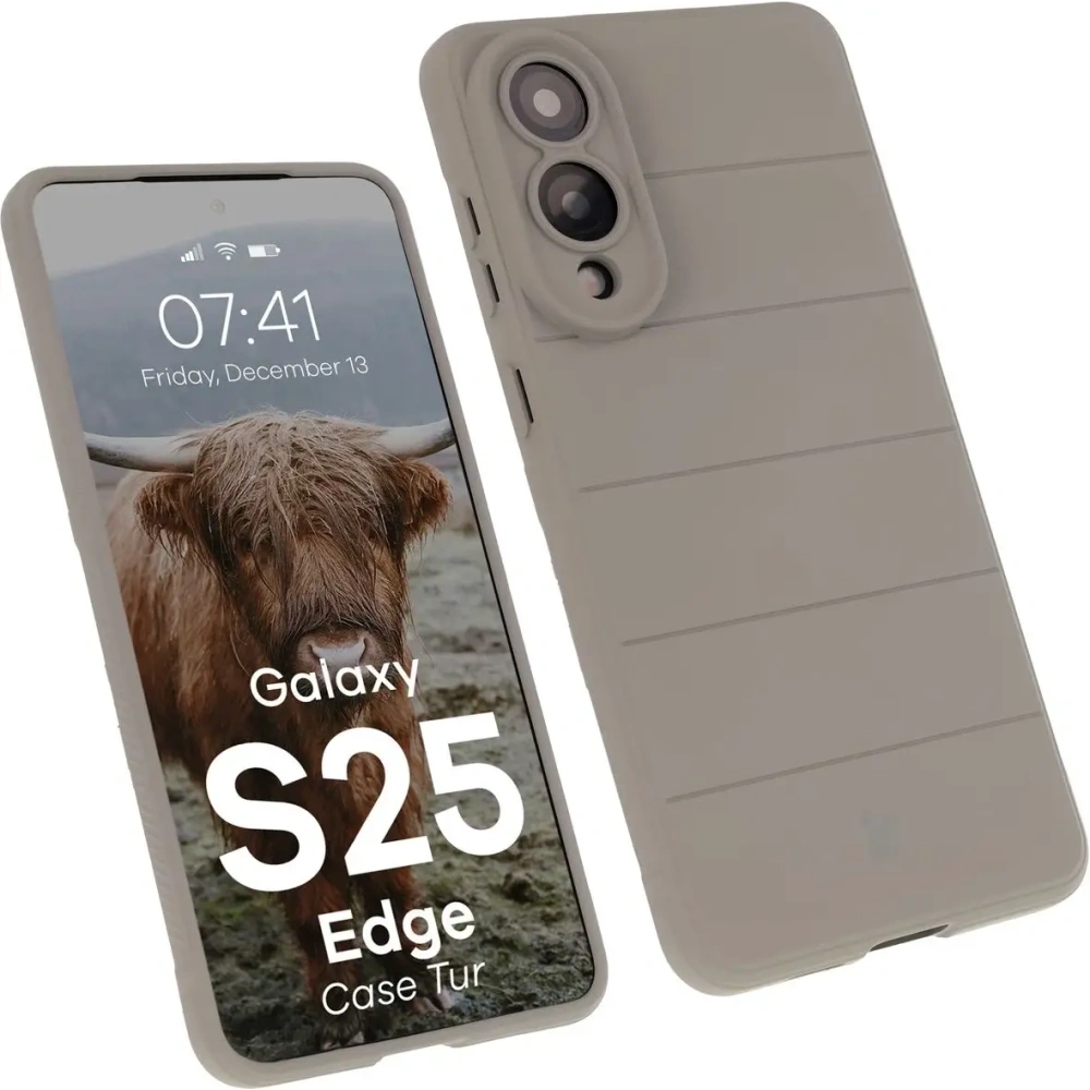 Hurtownia GSM - Bizon Case Tur Samsung Galaxy S25 Edge világosszürke - BIZ9020 - {ean13} - Hurt