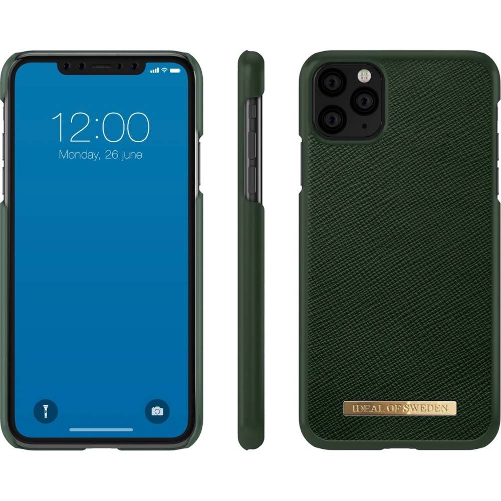 Hurtownia GSM - Etui iDeal Of Sweden Apple iPhone 11 Pro Max (Saffiano Green) - IDS140SAFGRN - {ean13} - Hurt