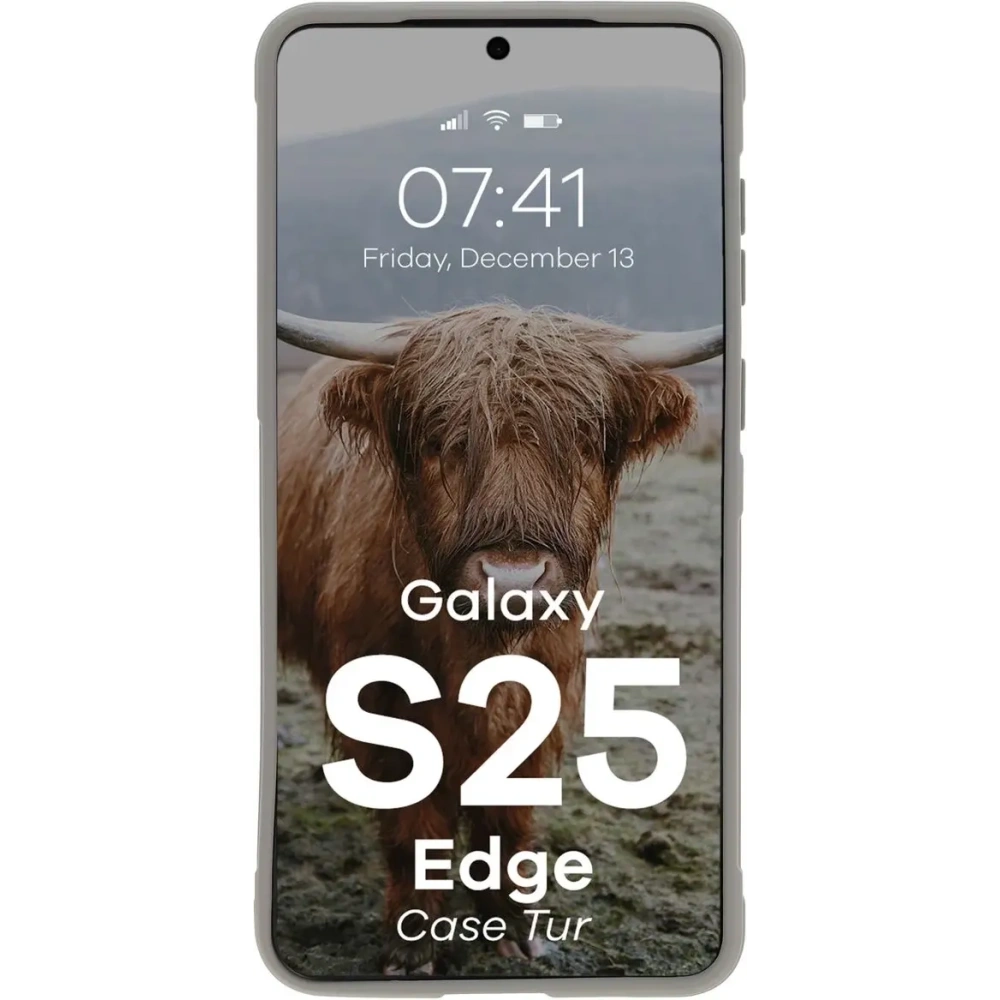 Hurtownia GSM - Pancerne etui Bizon Case Tur do Samsung Galaxy S25 Edge jasnoszare - BIZ9020 - {ean13} - Hurt