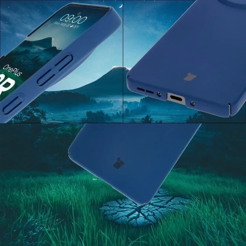 Etui Bizon Case Łupka do OnePlus 13R niebieskie