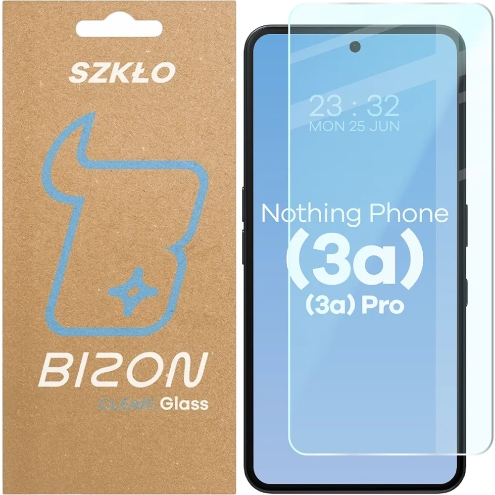 Hurtownia GSM - Szkło hartowane Bizon Glass Clear 2 do Nothing Phone (3a) / (3a) Pro - BIZ9026 - {ean13} - Hurt