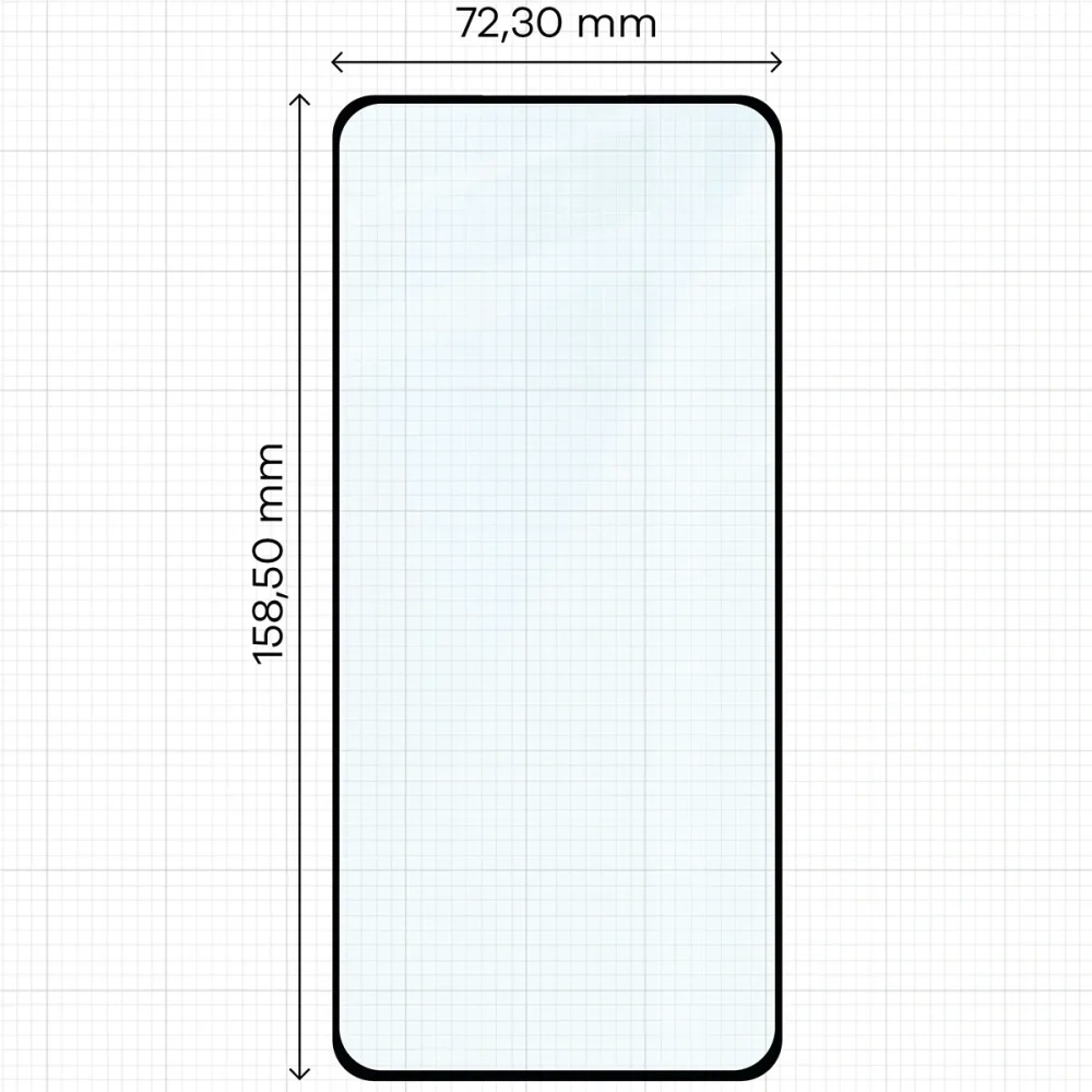 Hurtownia GSM - Bizon Glass Edge 3D Realme 14 Pro 5G černý rámeček - BIZ9028 - {ean13} - Hurt