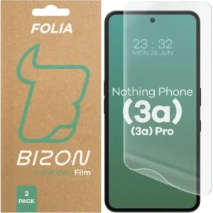 Hurtownia GSM - Bizon Glass Hydrogel Front Nothing Phone (3a) / (3a) Pro [2 PACK] - BIZ9030 - {ean13} - Hurt