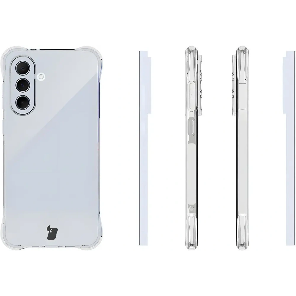 Hurtownia GSM - Bizon Case Clear Pack pouzdro + 2x sklo na displej Samsung Galaxy A56 5G průhledné - BIZ9031 - {ean13} - Hurt