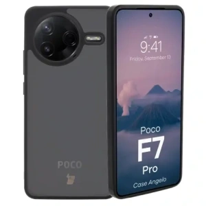 Hurtownia GSM - Bizon Case Angelo Xiaomi Poco F7 Pro geraucht mit einem schwarzen Rahmen - BIZ9034 - {ean13} - Hurt