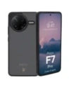 Bizon Case Angelo Xiaomi Poco F7 Pro geraucht mit einem schwarzen Rahmen