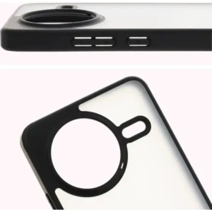 Hurtownia GSM - Bizon Case Angelo Xiaomi Poco F7 Pro geraucht mit einem schwarzen Rahmen - BIZ9034 - {ean13} - Hurt