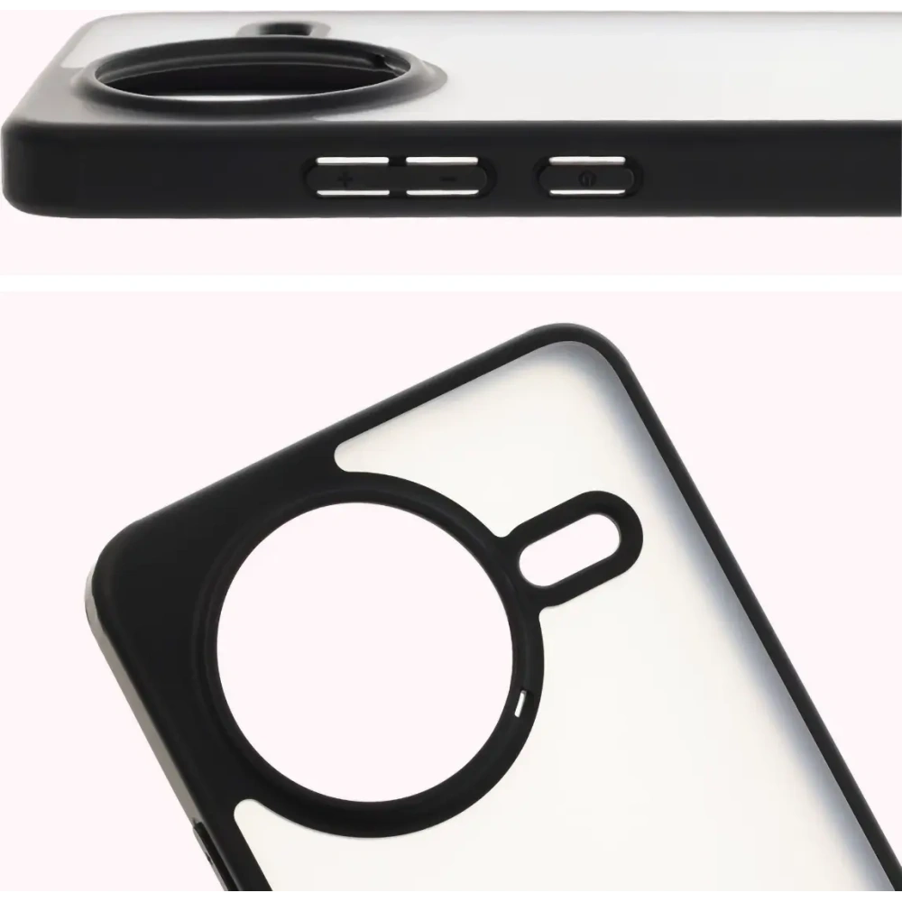 Wholesale Bizon Case Angelo Xiaomi Poco F7 Pro smoked with a black frame - BIZ9034 - {ean13} - Hurt