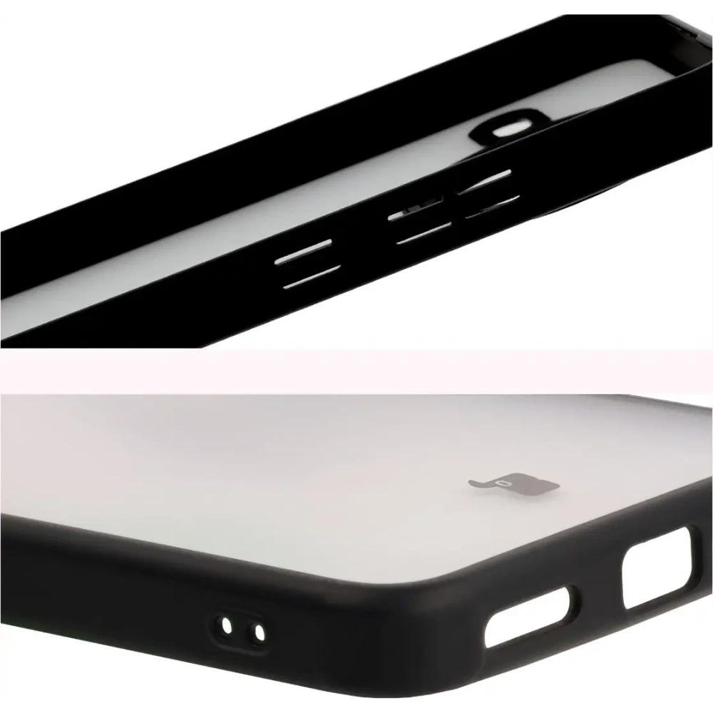 Wholesale Bizon Case Angelo Xiaomi Poco F7 Pro smoked with a black frame - BIZ9034 - {ean13} - Hurt