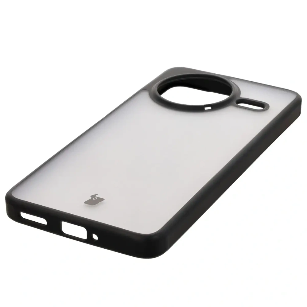 Wholesale Bizon Case Angelo Xiaomi Poco F7 Pro smoked with a black frame - BIZ9034 - {ean13} - Hurt