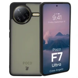 Hurtownia GSM - Bizon Case Angelo Xiaomi Poco F7 Ultra rauchig mit einem schwarzen Rahmen - BIZ9035 - {ean13} - Hurt
