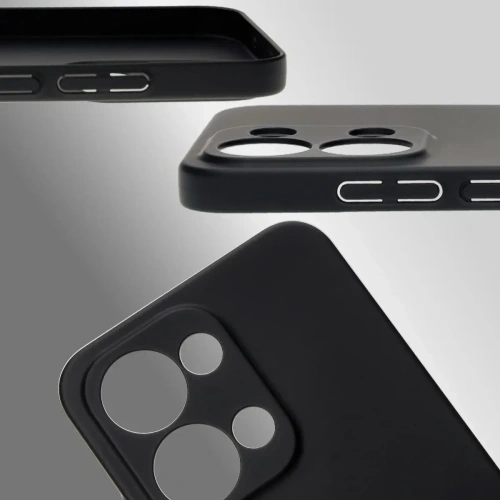 Etui Bizon Case Łupka do Oppo Reno13 czarne