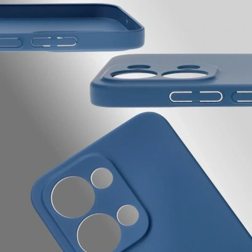 Etui Bizon Case Łupka do Oppo Reno13 niebieskie