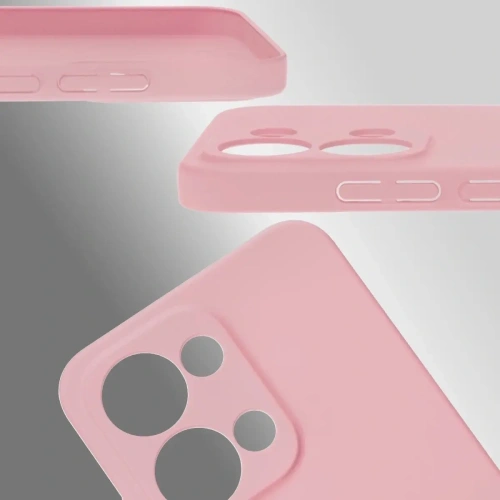 Etui Bizon Case Łupka do Oppo Reno13 różowe