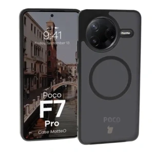Hurtownia GSM - Bizon Case MatteO Magnetic Xiaomi Poco F7 Pro rauchschwarz - BIZ9040 - {ean13} - Hurt