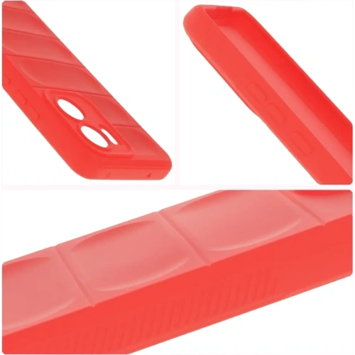 Pancerne etui Bizon Case Tur do Oppo Reno13 F czerwone