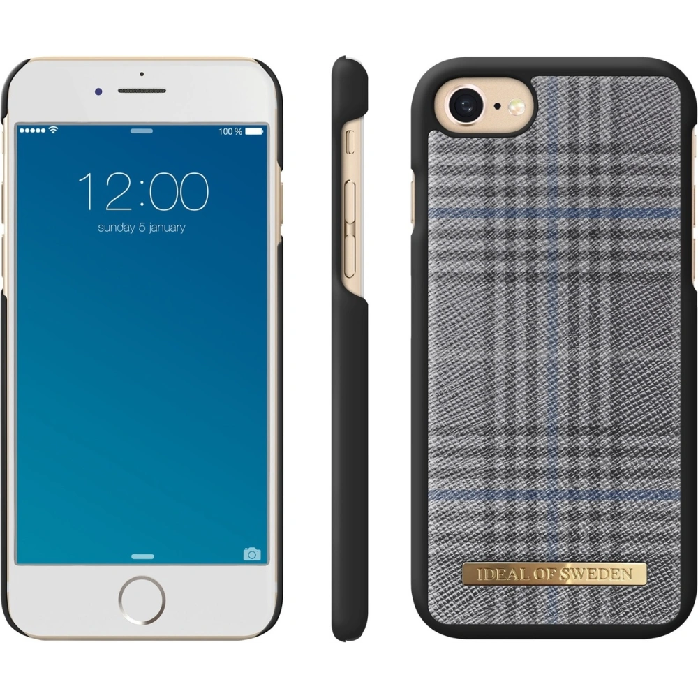 Hurtownia GSM - Etui iDeal Of Sweden Apple iPhone SE 2022/SE 2020/8/7/6 (Grey Oxford) - IDS114GRYOXF - {ean13} - Hurt