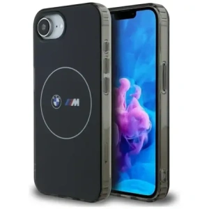Hurtownia GSM - BMW IML Fém Fehér Kör MagSafe Apple iPhone 16e fekete - BMW815 - {ean13} - Hurt