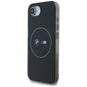 Hurtownia GSM - BMW IML Metal White Circle MagSafe Apple iPhone 16e černý - BMW815 - {ean13} - Hurt