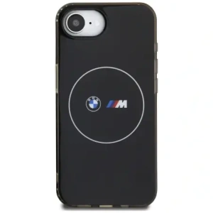 Hurtownia GSM - BMW IML Metal White Circle MagSafe Apple iPhone 16e černý - BMW815 - {ean13} - Hurt