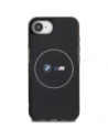 Wholesale BMW IML Metal White Circle MagSafe Apple iPhone 16e black - BMW815 - {ean13} - Hurt
