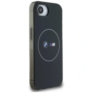Hurtownia GSM - BMW IML Metal White Circle MagSafe Apple iPhone 16e černý - BMW815 - {ean13} - Hurt