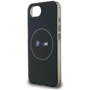 Hurtownia GSM - BMW IML Metal White Circle MagSafe Apple iPhone 16e černý - BMW815 - {ean13} - Hurt