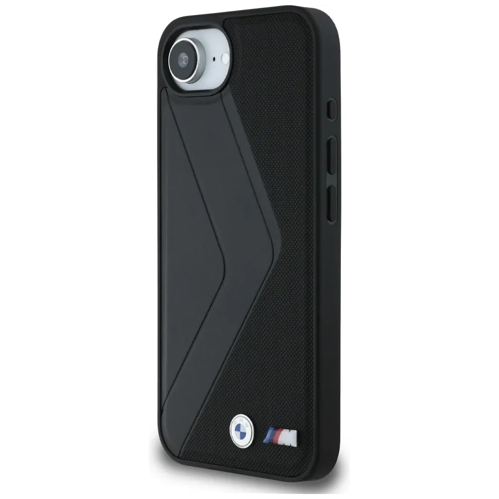 Wholesale BMW Oversized Stripes MagSafe Apple iPhone 16e black - BMW817 - {ean13} - Hurt